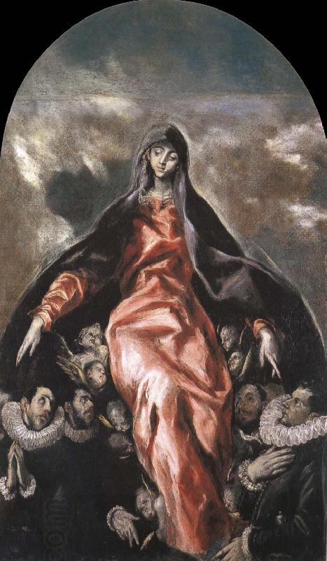 El Greco The Madonna of Chrity China oil painting art